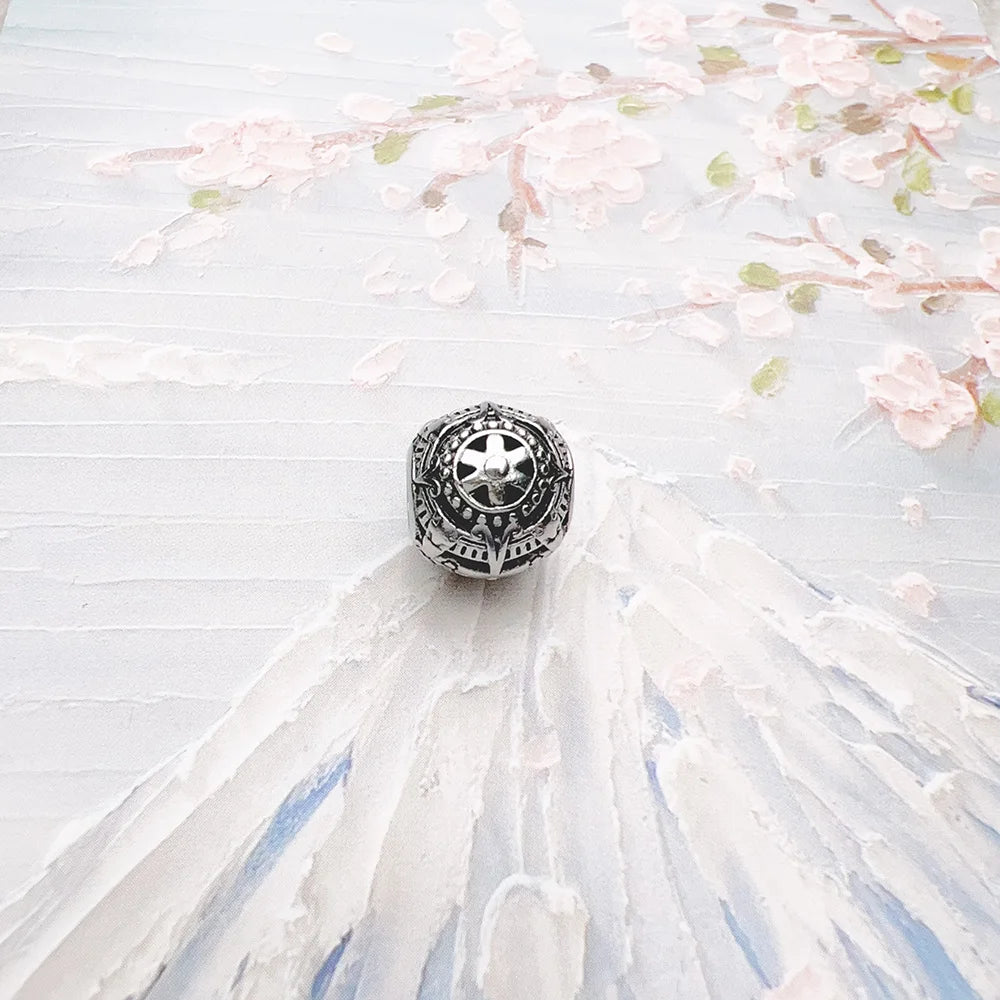 Mayan Calendar Charm Bead