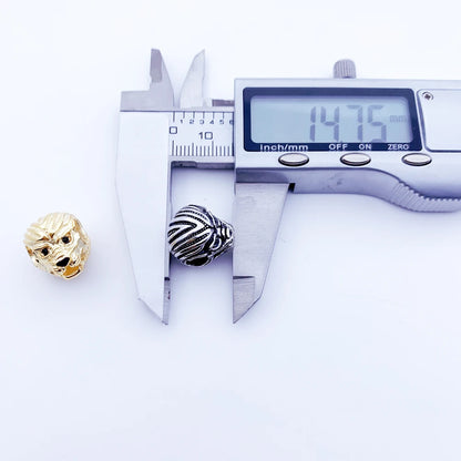 Shining Lion Charm Bead