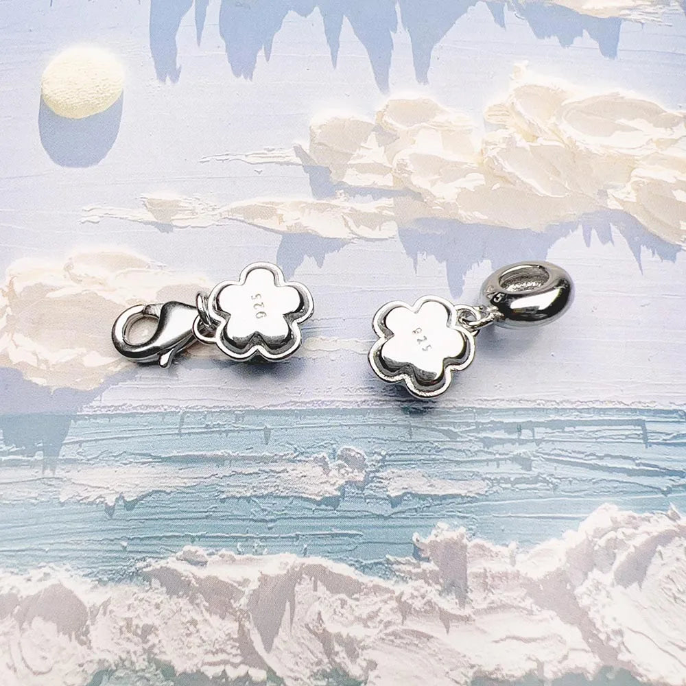 Blue Flower Charm