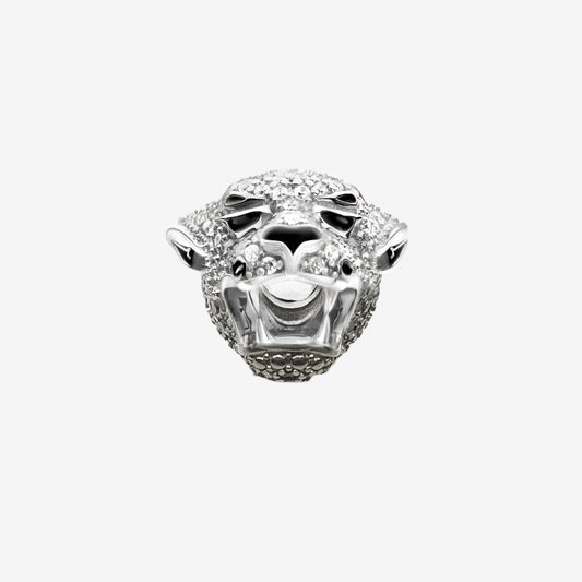 Awakened Tiger Charm Bead