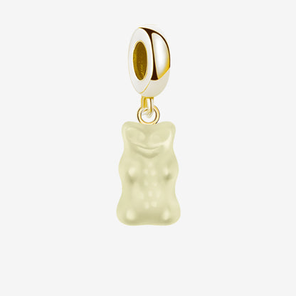 Gold Gummy Bear Charm
