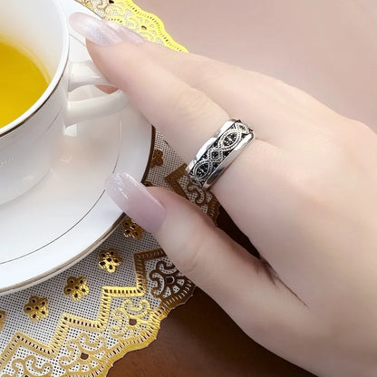 Love Knot Wave Ring