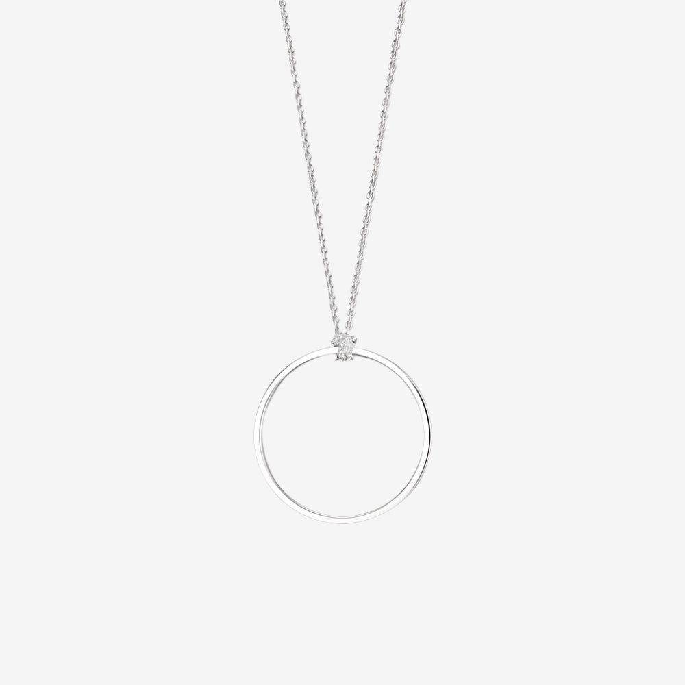 Jumbo Hoop Necklace