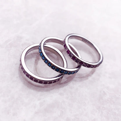 Base Stackable Purple Ring