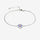 Flower Stone Link Bracelet