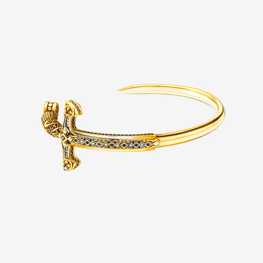 Golden Arthur’s Blessing Bangle Bracelet