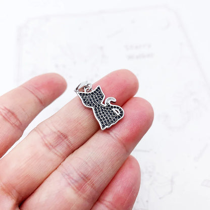 Black Kitten Charm