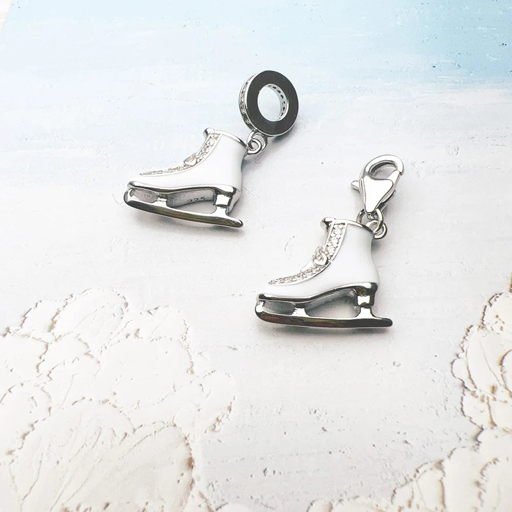Ice Skate Charm
