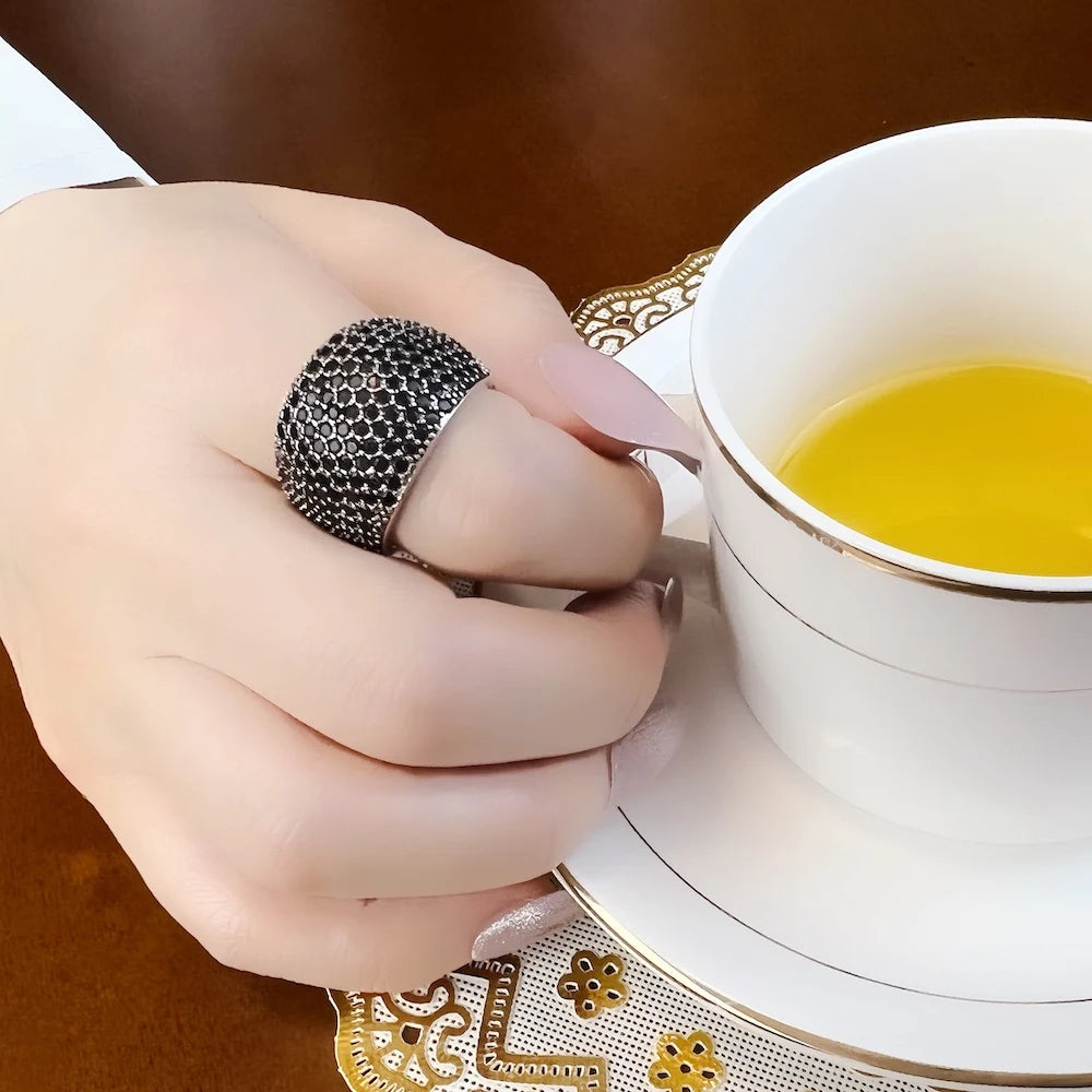 Jumbo Pave Ring