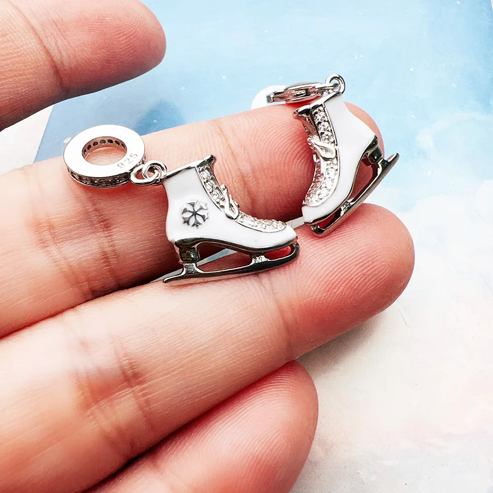 Ice Skate Charm