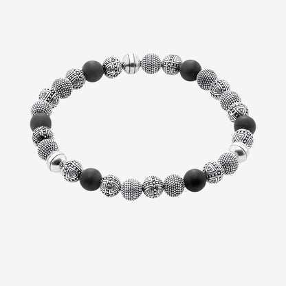Cross Bead Bracelet