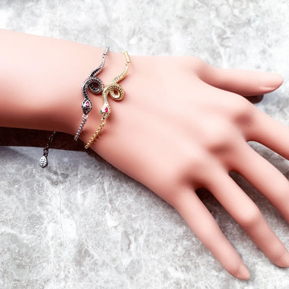 Snake Clasp Bracelet