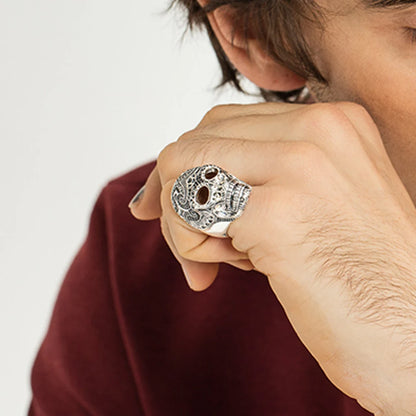Maori Skull Ring