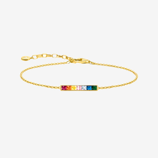 Rainbow Link Bracelet