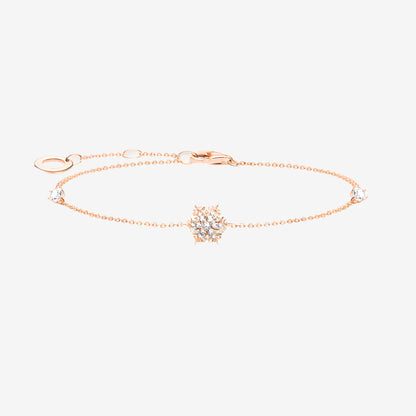 Snowflake Rose Gold Bracelet