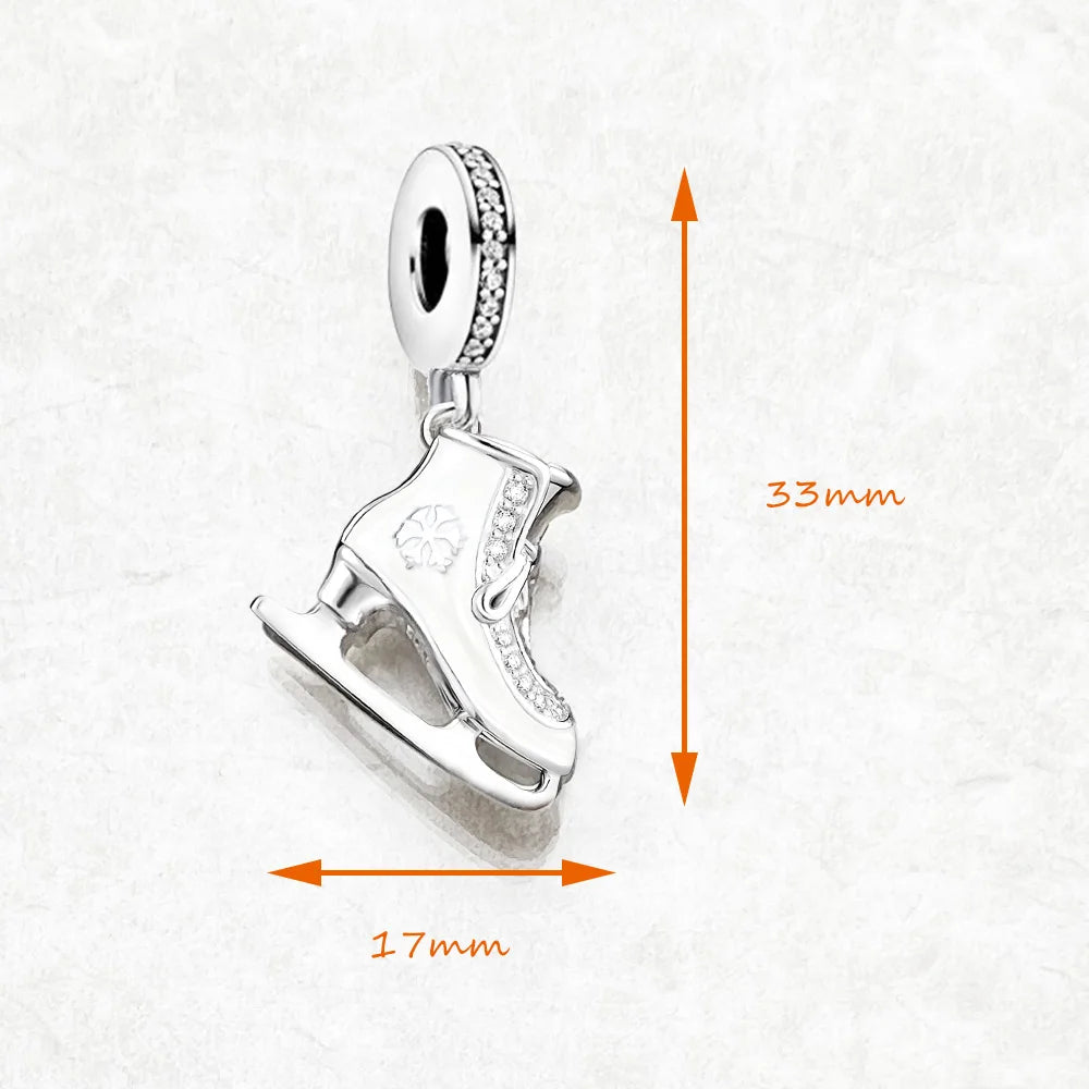 Ice Skate Charm