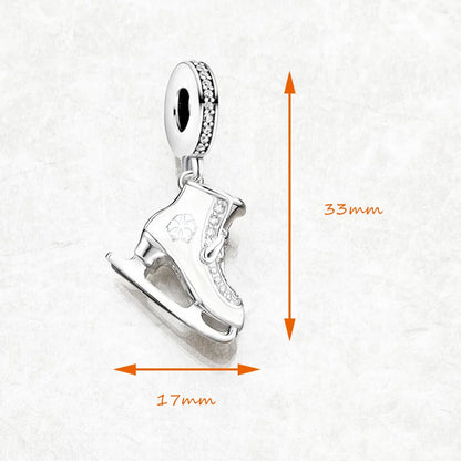 Ice Skate Charm