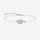 Silver Crown Link Bracelet