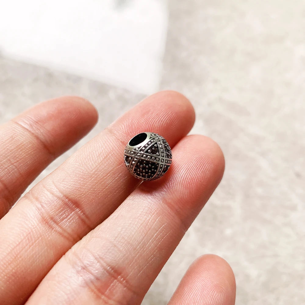 Champagne Charm Bead