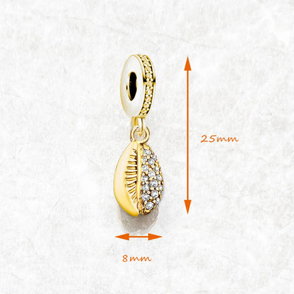Golden Shell Charm