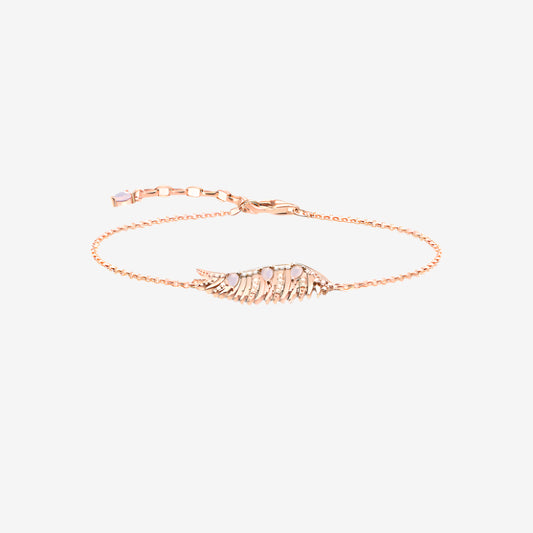 Rose Gold Phoenix Link Bracelet