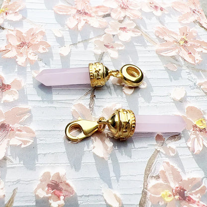 Rose Quartz Charm