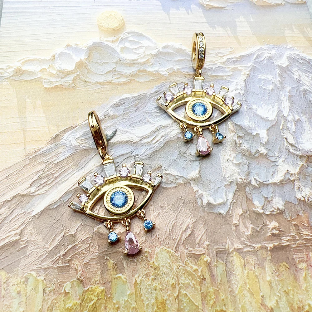 Golden Candy Eye Charm