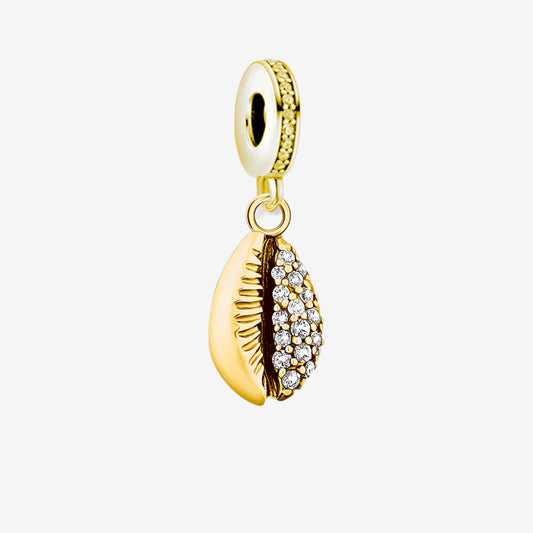 Golden Shell Charm