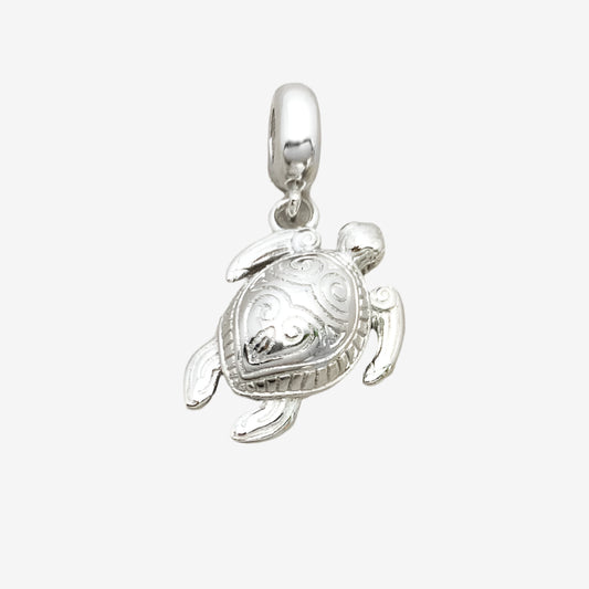 Chrome Tortoise Charm