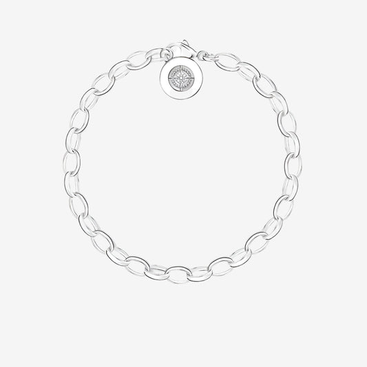 Cross Link Chain Bracelet