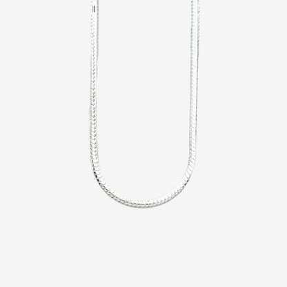 Snake Charm Bead Necklace