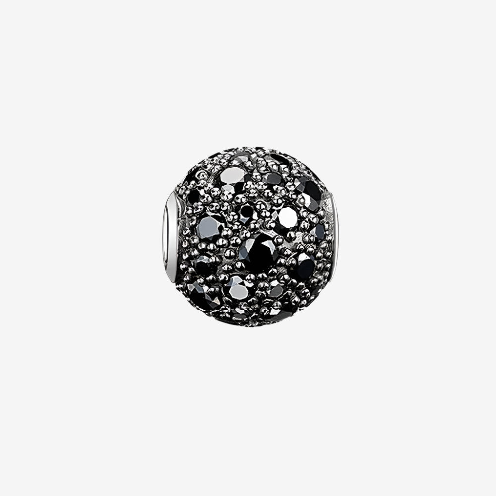 Crushed Christmas Charm Bead