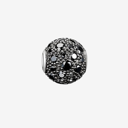 Crushed Christmas Charm Bead