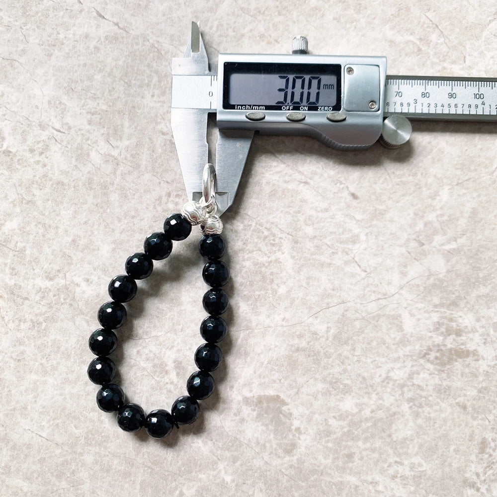 Onyx Bead Summer Bracelet