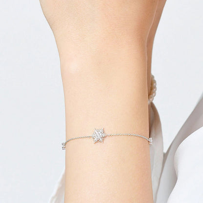 Snowflake Link Bracelet