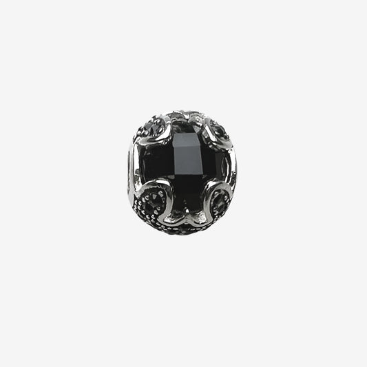 Black Lotus Charm Bead